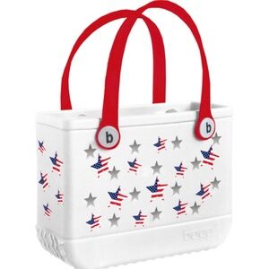 NWT Limited Edition Bitty Bogg® Bag (smallest) in Star Spangled w/star holes